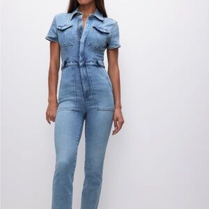 Good American fit for success jumpsuit XL
Size 4 in Good American.